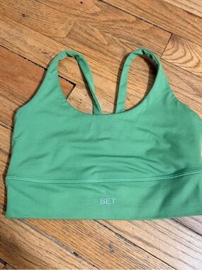 SET active sports bra size medium
